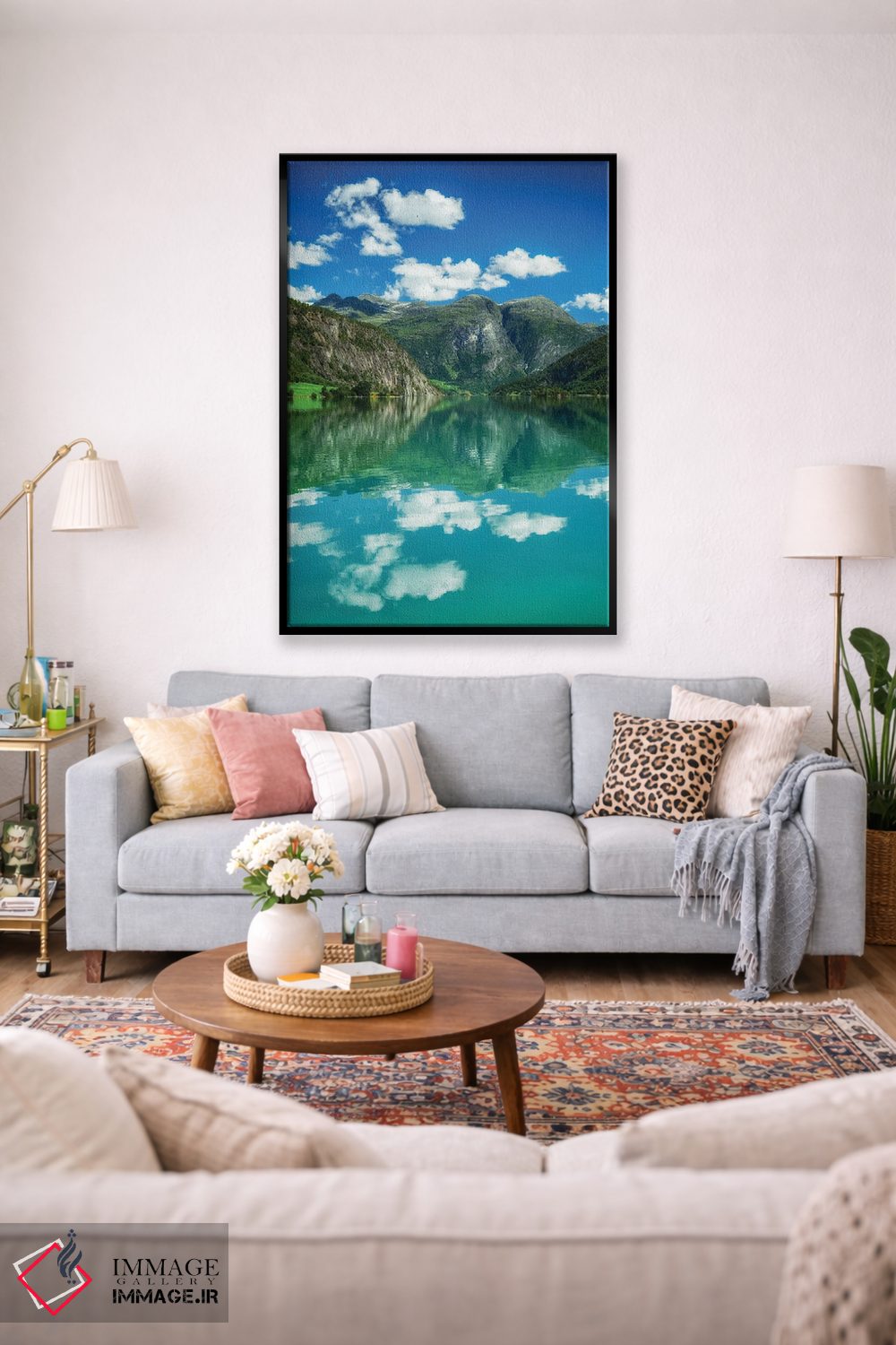 تابلو دکوراتیو آب جادویی در نروژ اثر میکولاج گوسپودرک - D1B