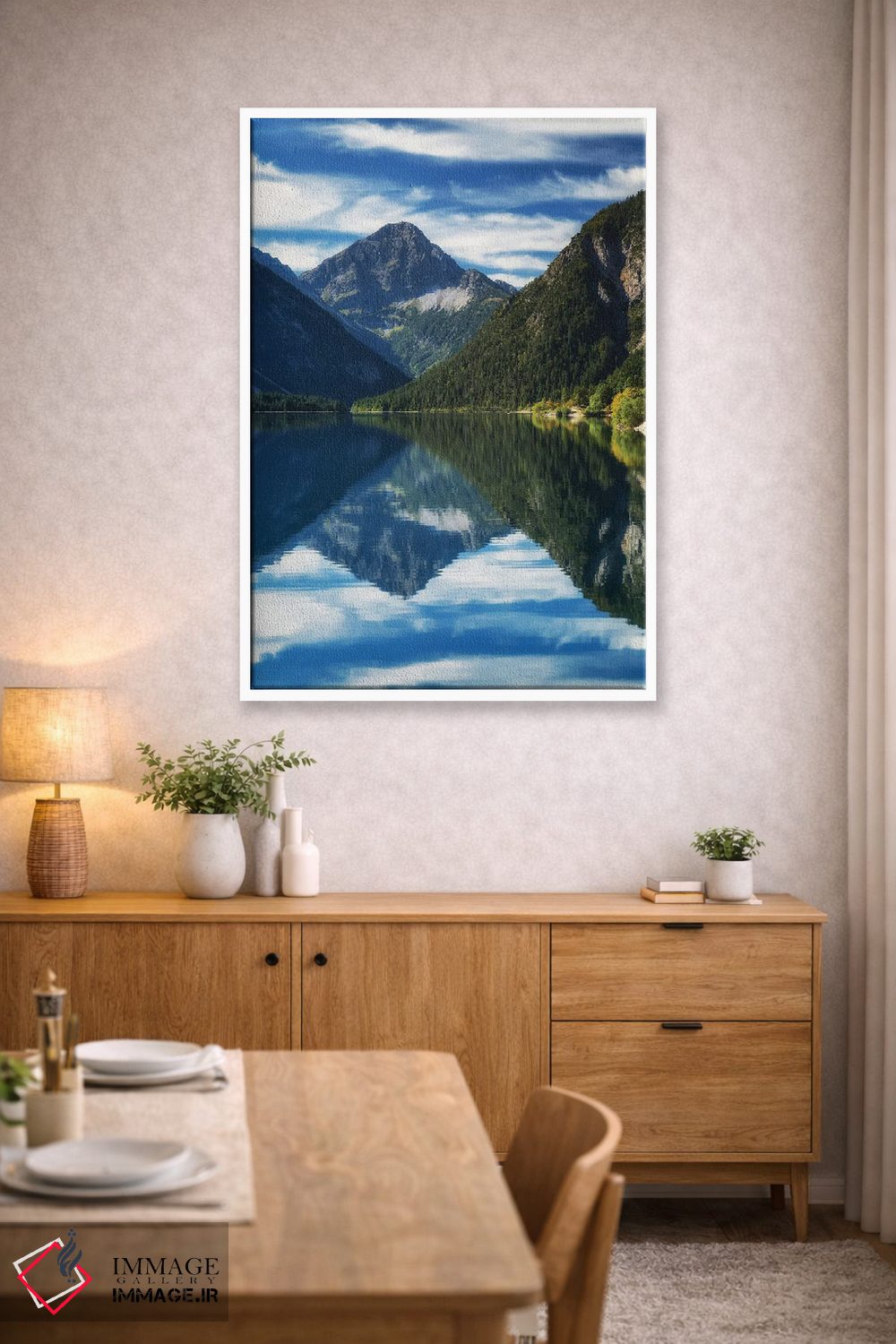 تابلو دکوراتیو Tyrol, Austria,پلانزه، تیرول، اتریش اثر میکولاج گوسپودرک - D3W