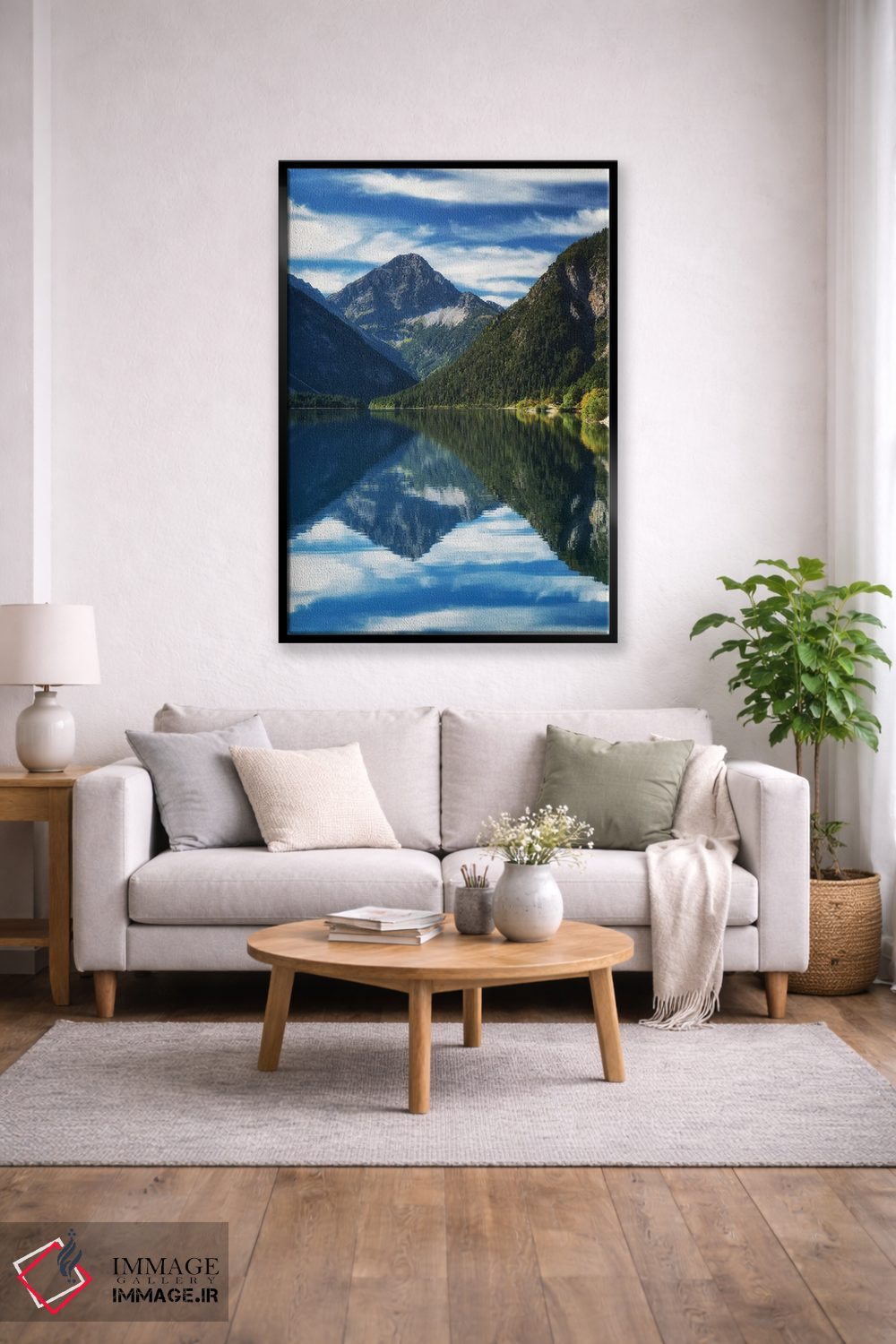 تابلو دکوراتیو Tyrol, Austria,پلانزه، تیرول، اتریش اثر میکولاج گوسپودرک - D2B