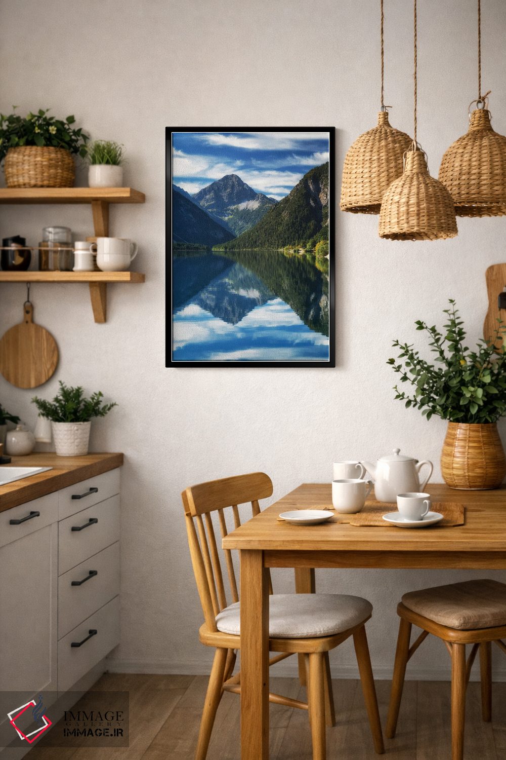 تابلو دکوراتیو Tyrol, Austria,پلانزه، تیرول، اتریش اثر میکولاج گوسپودرک - D6B