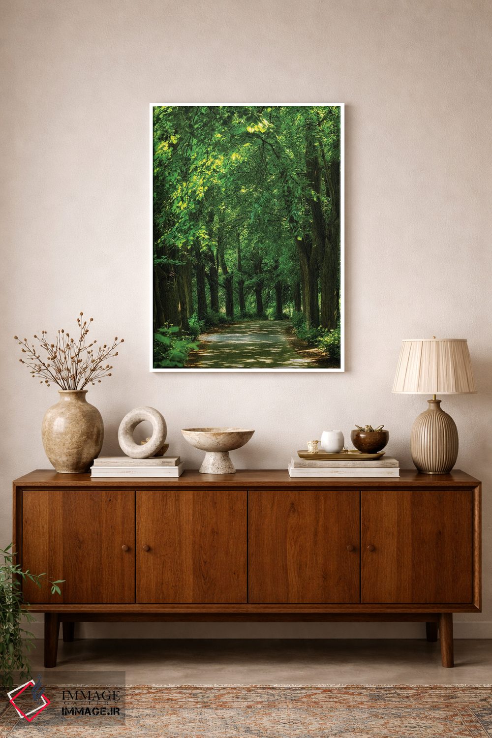 تابلو دکوراتیو جاده مجین اثر میکولاج گوسپودرک - D1W