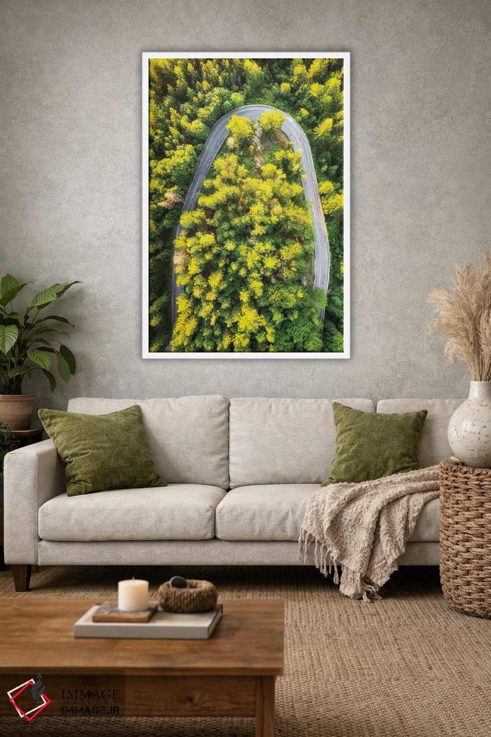 تابلو دکوراتیو جاده جادویی اثر میکولاج گوسپودرک - D1W