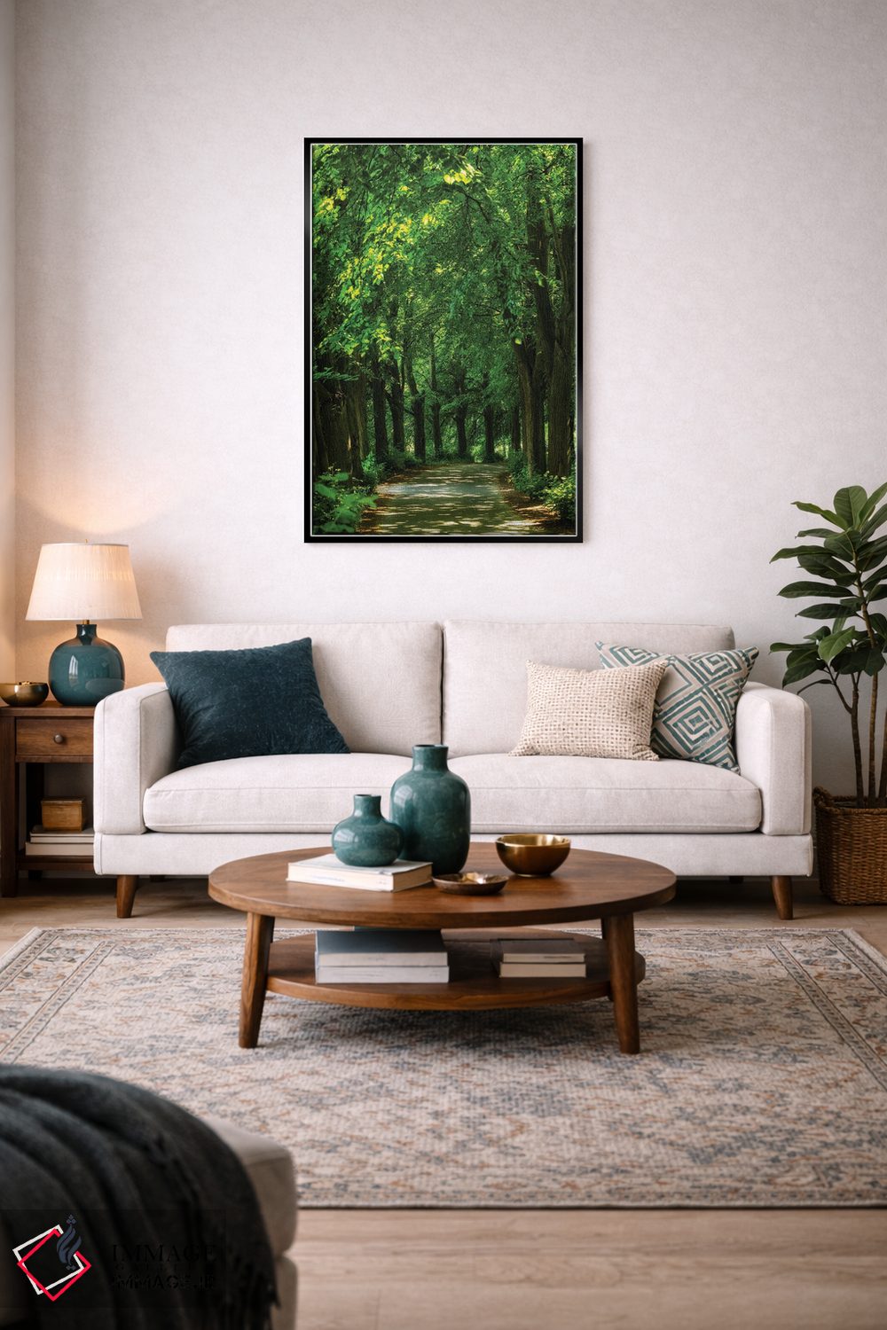 تابلو دکوراتیو جاده مجین اثر میکولاج گوسپودرک - D4B