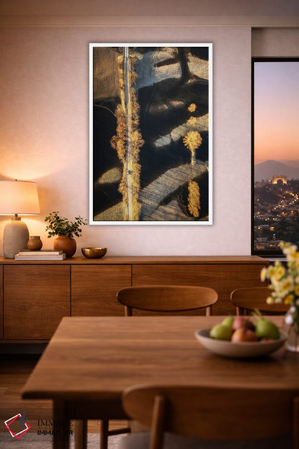 تابلو دکوراتیو جاده جادویی اثر میکولاج گوسپودرک - D1W