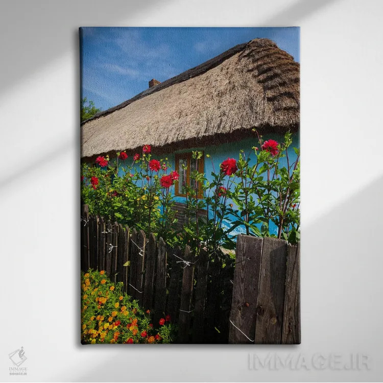 تابلو دکوراتیو Jura, Summer,لهستان، یورا، تابستان اثر میکولاج گوسپودرک - نمای روبهرو روی دیوار
