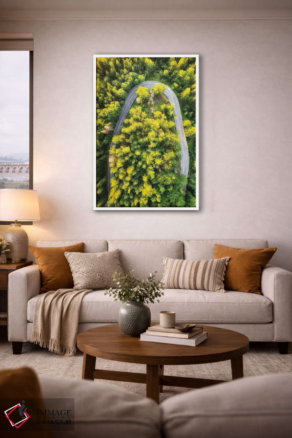 تابلو دکوراتیو جاده جادویی اثر میکولاج گوسپودرک - D3W