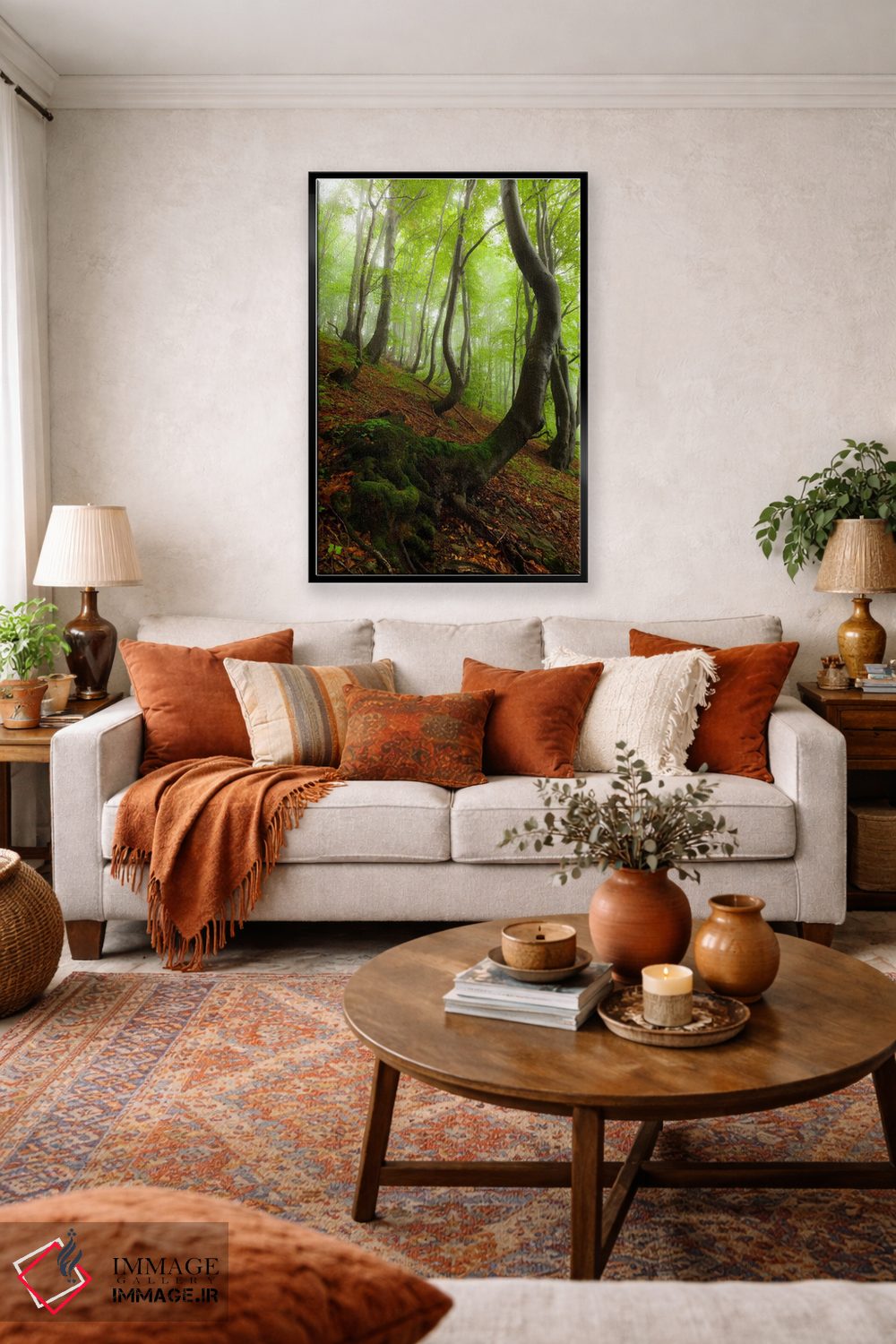 تابلو دکوراتیو Bieszczady National Park I,لهستان، پارک ملی بیه شچادی… اثر میکولاج گوسپودرک - D4B