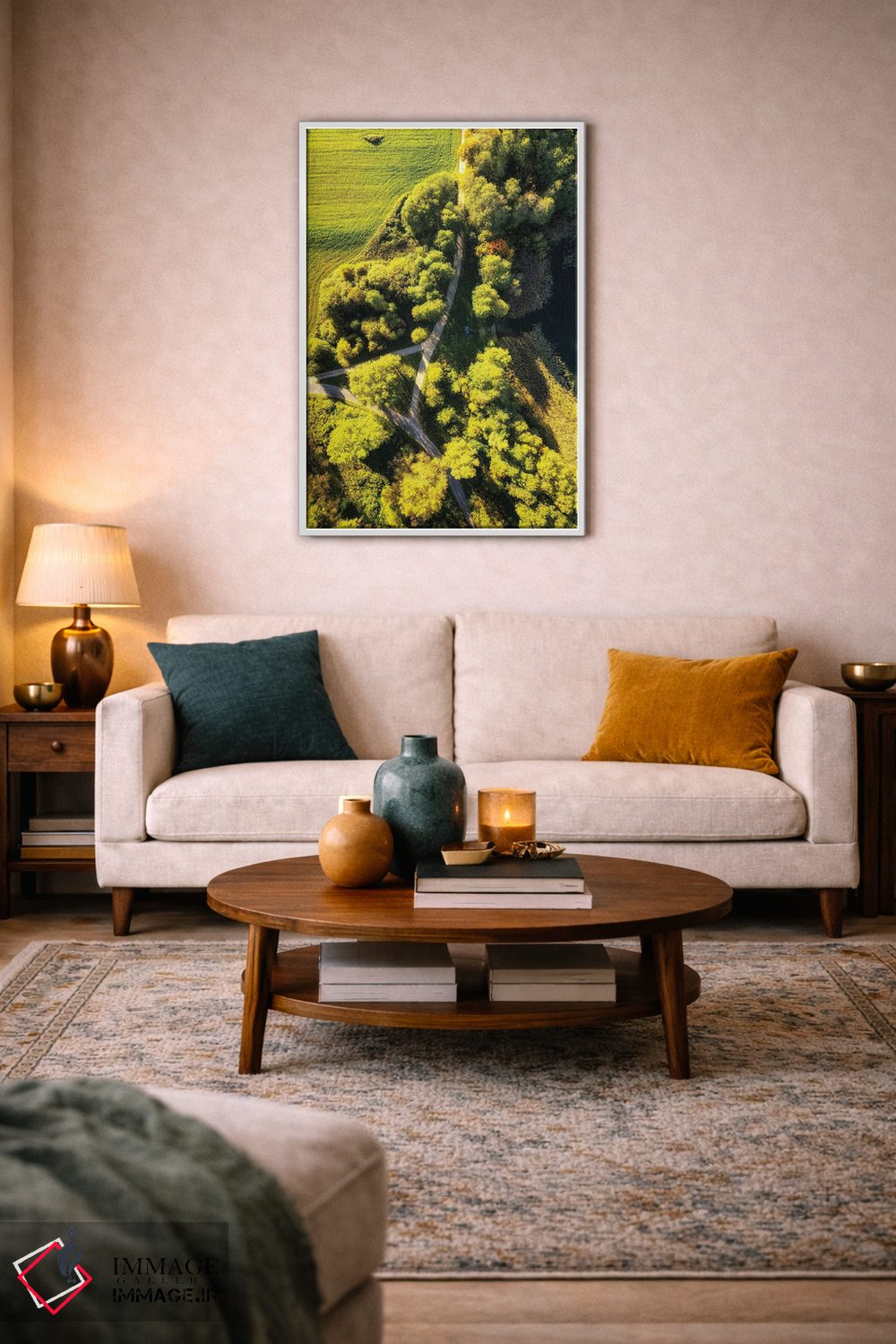 تابلو دکوراتیو جاده جادویی اثر میکولاج گوسپودرک - D3W