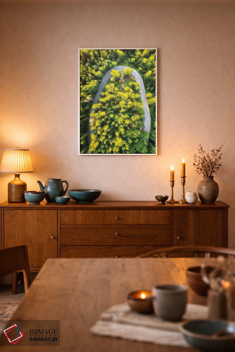 تابلو دکوراتیو جاده جادویی اثر میکولاج گوسپودرک - D5W