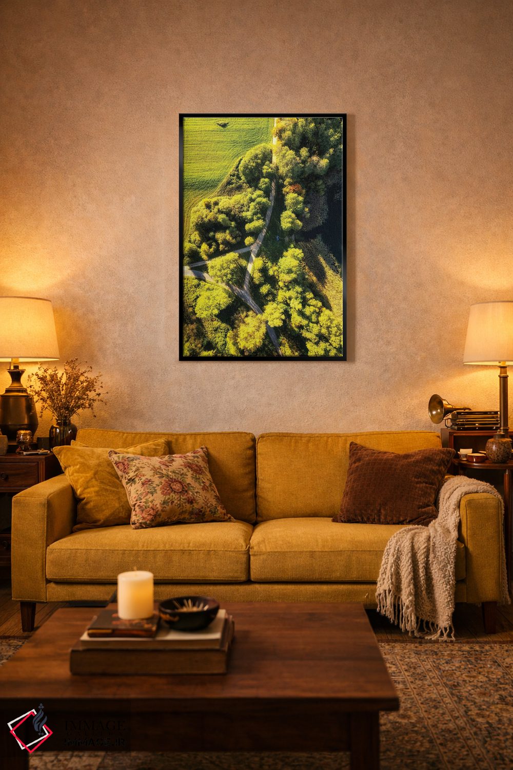 تابلو دکوراتیو جاده جادویی اثر میکولاج گوسپودرک - D4B