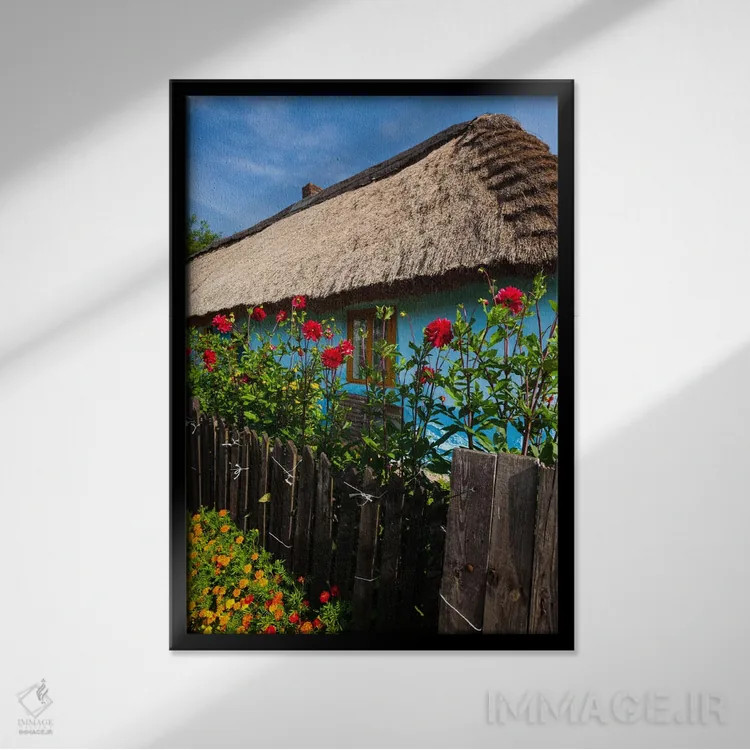 تابلو دکوراتیو Jura, Summer,لهستان، یورا، تابستان اثر میکولاج گوسپودرک - نمای قابدار مشکی