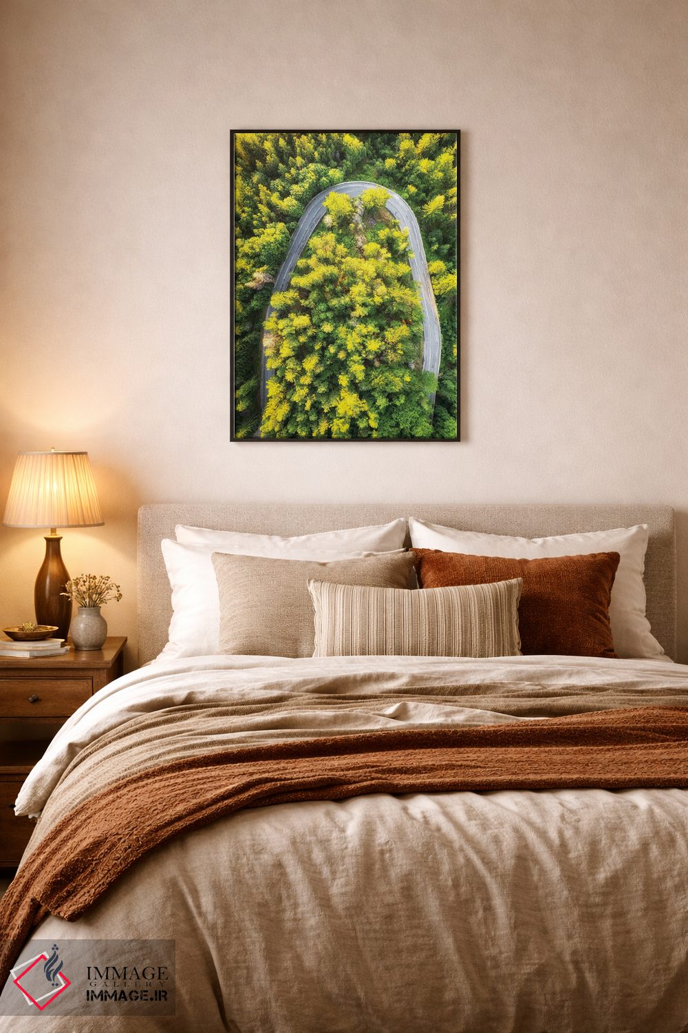 تابلو دکوراتیو جاده جادویی اثر میکولاج گوسپودرک - D6B