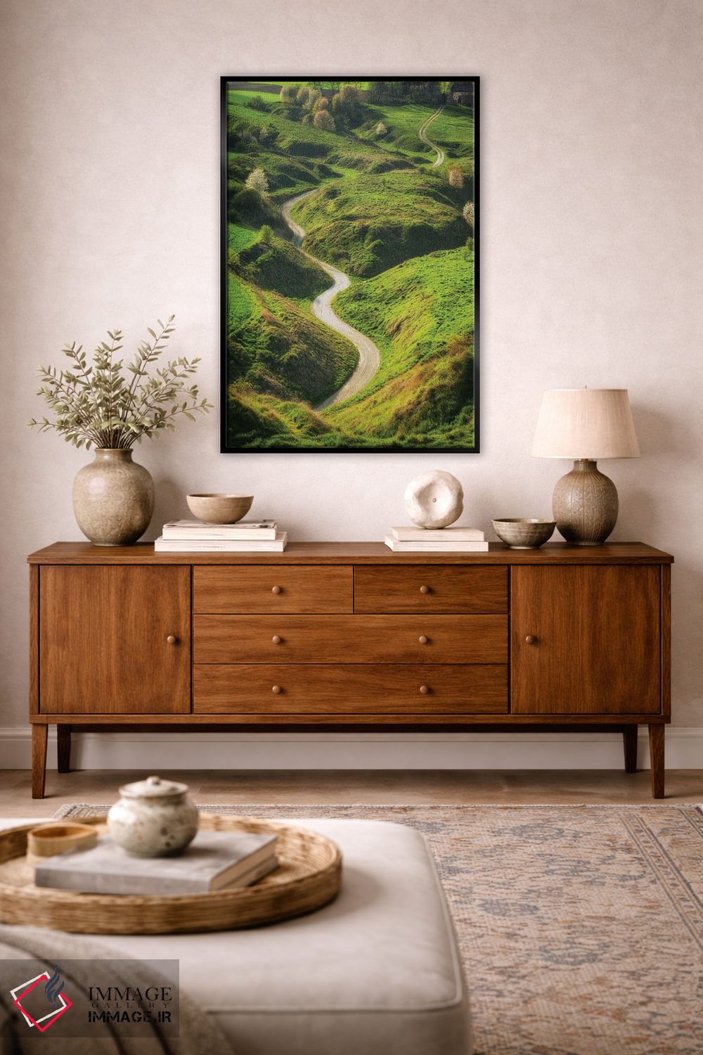 تابلو دکوراتیو جاده جادویی اثر میکولاج گوسپودرک - D4B