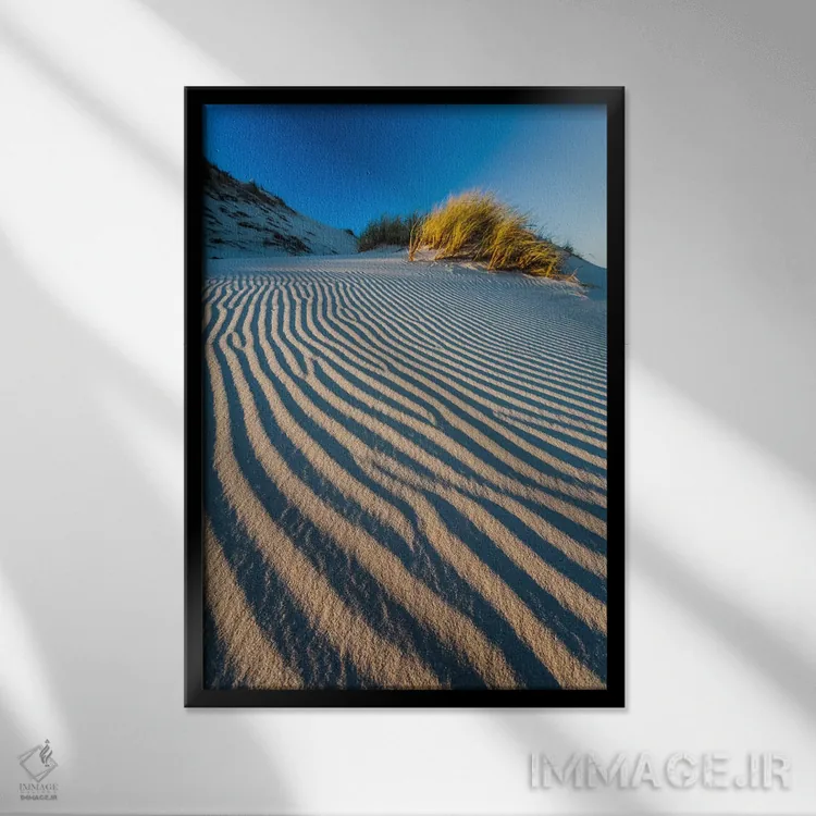 تابلو دکوراتیو Slowinski National Park, Dune,لهستان، پارک ملی اسلوینس… اثر میکولاج گوسپودرک - نمای قابدار مشکی