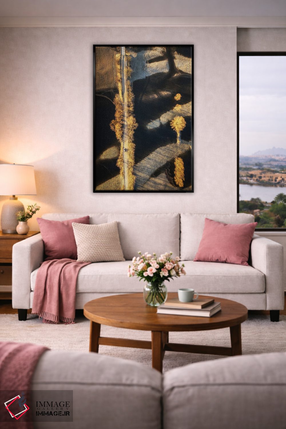 تابلو دکوراتیو جاده جادویی اثر میکولاج گوسپودرک - D4B