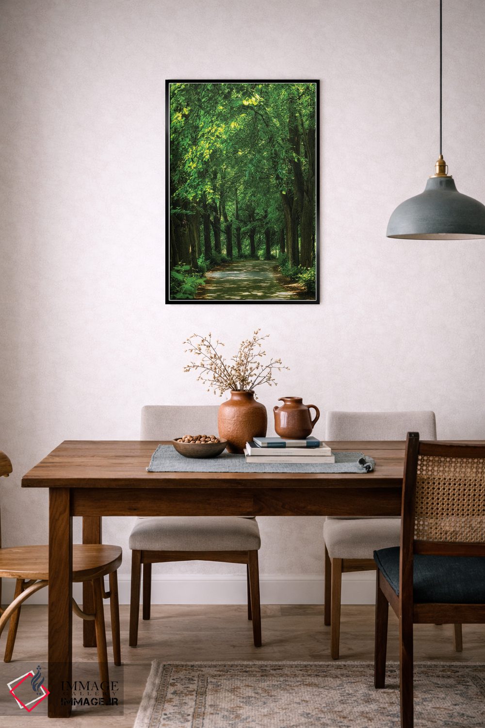 تابلو دکوراتیو جاده مجین اثر میکولاج گوسپودرک - D6B