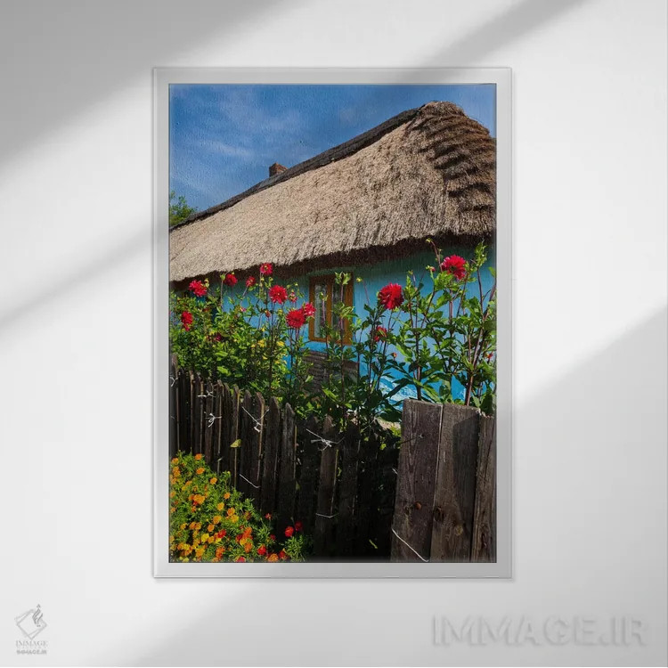 تابلو دکوراتیو Jura, Summer,لهستان، یورا، تابستان اثر میکولاج گوسپودرک - نمای قابدار سفید