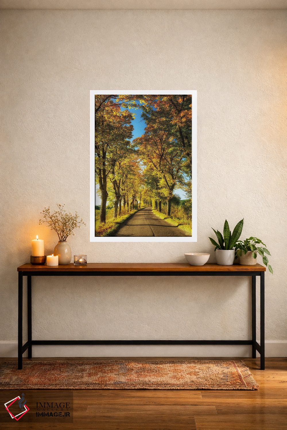 تابلو دکوراتیو جاده جادویی اثر میکولاج گوسپودرک - D3W