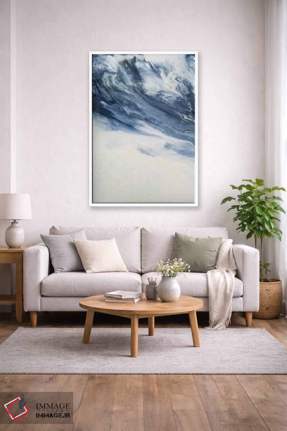 تابلو انتزاعی انتظار اثر کوری لاول - D1W