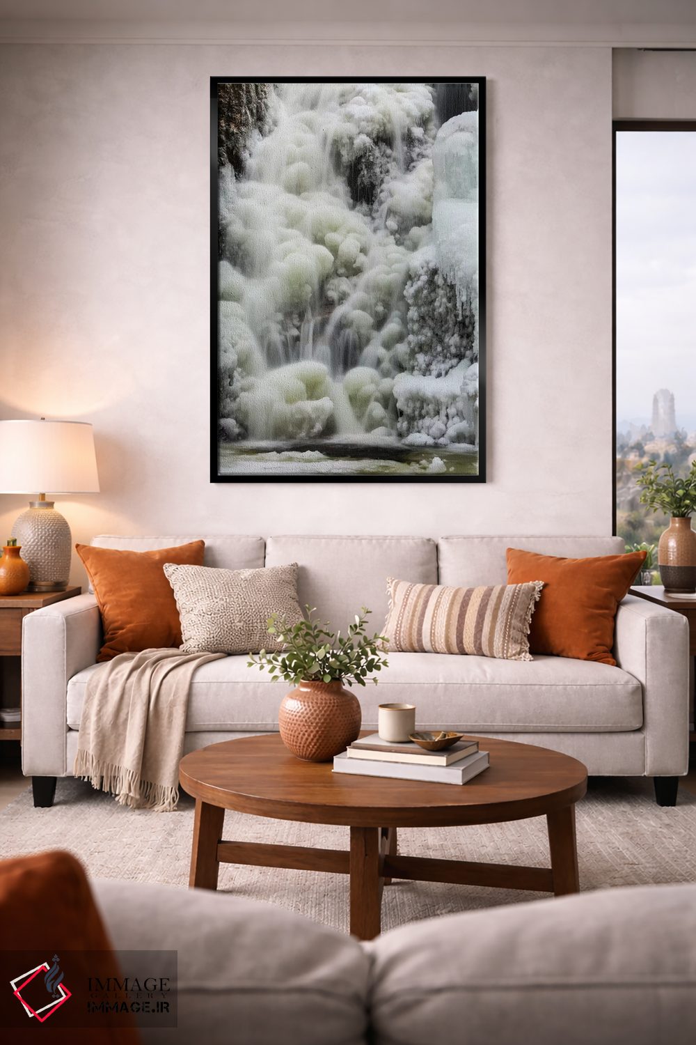 تابلو دکوراتیو Karkonosze, Kamienczyk Waterfall,لهستان، کارکونوشه، آب… اثر میکولاج گوسپودرک - D2B