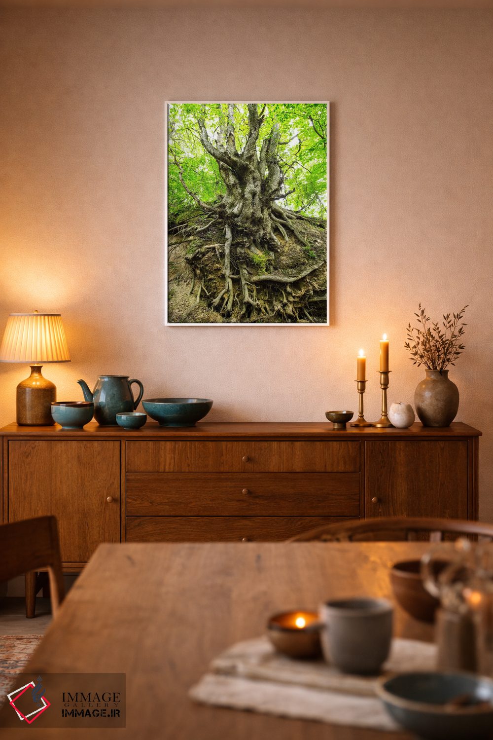 تابلو دکوراتیو Lubelskie, Roztocze, Old Tree,لهستان، لوبلسکی، روستوچه… اثر میکولاج گوسپودرک - D5W