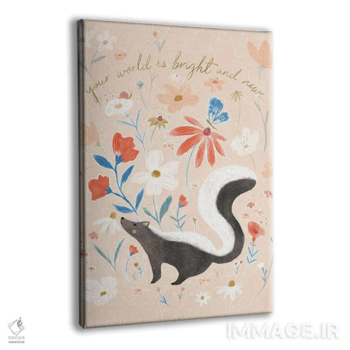 تابلو دکوراتیو کارت روشن و نو اثر جیل لابینیک - نمای پرسپکتیو محصول