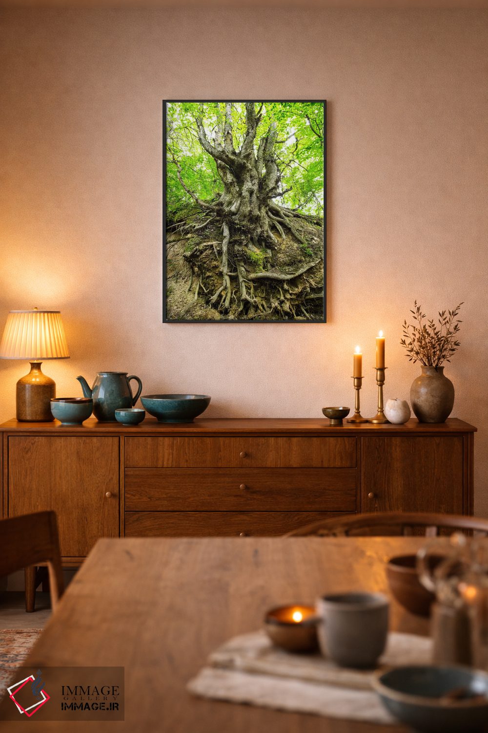 تابلو دکوراتیو Lubelskie, Roztocze, Old Tree,لهستان، لوبلسکی، روستوچه… اثر میکولاج گوسپودرک - D6B