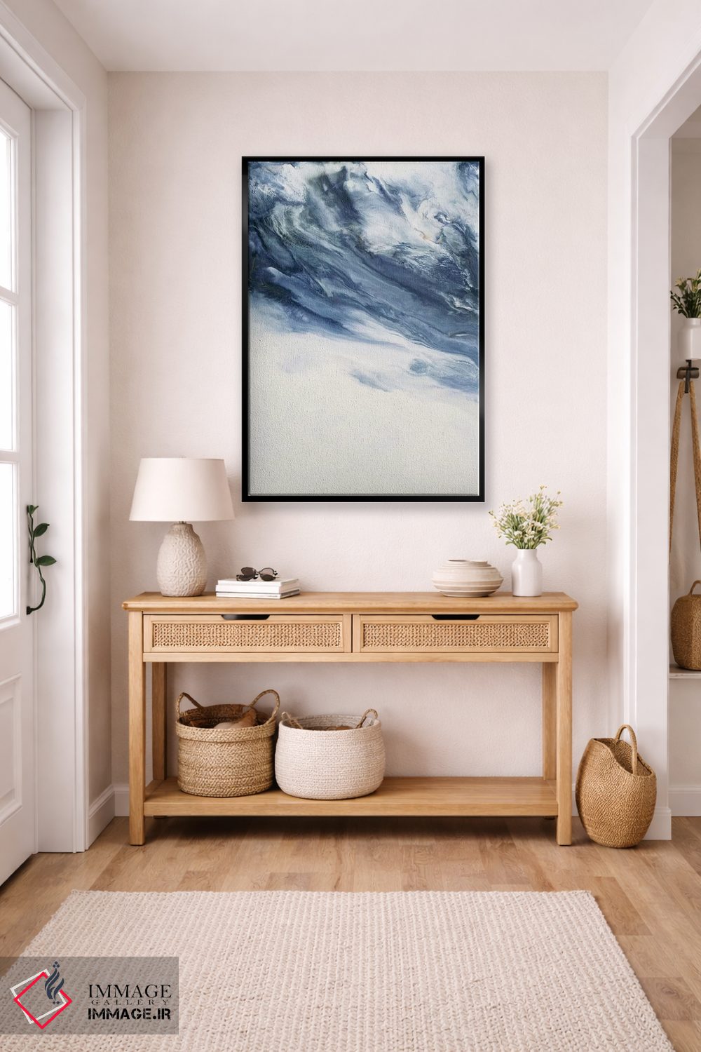 تابلو انتزاعی انتظار اثر کوری لاول - D6B