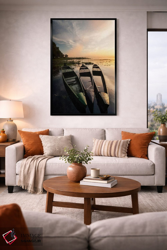 تابلو دکوراتیو Podlaskie, Biebrza River, Sunrise II,لهستان، پودلاسکیه… اثر میکولاج گوسپودرک - D2B