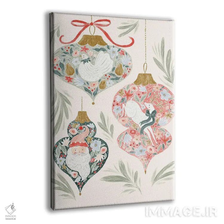 تابلو دکوراتیو تزئینات رنگارنگ اثر جیل لابینیک - نمای پرسپکتیو محصول