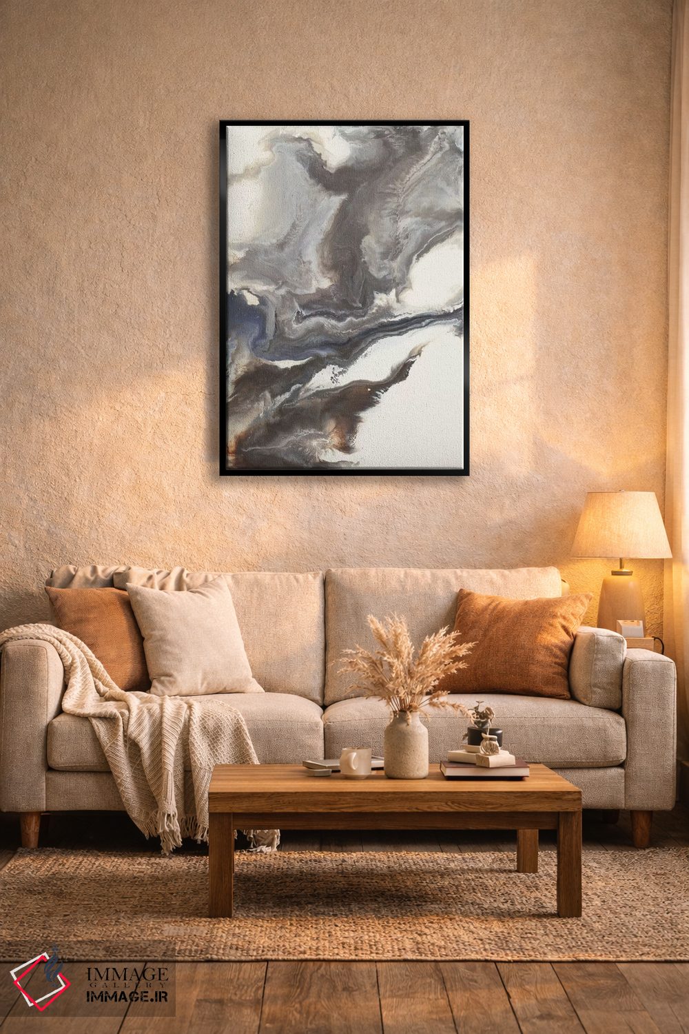 تابلو انتزاعی هیروندل اثر کوری لاول - D4B