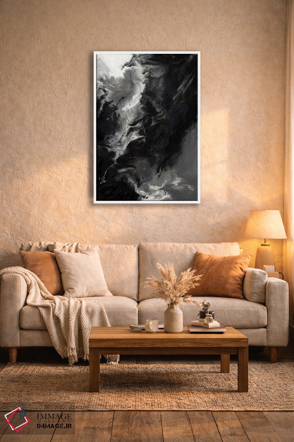 تابلو انتزاعی تغییرات اثر کوری لاول - D2W