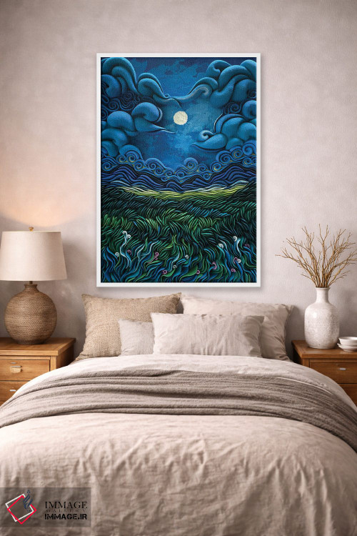 تابلو دکوراتیو شب افسانه ای اثر آلیسا لاریوشکینا - D1W