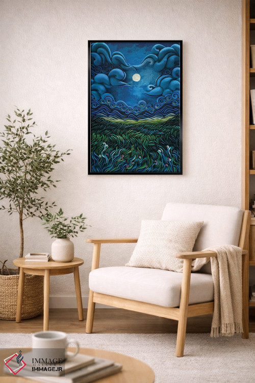 تابلو دکوراتیو شب افسانه ای اثر آلیسا لاریوشکینا - D3B