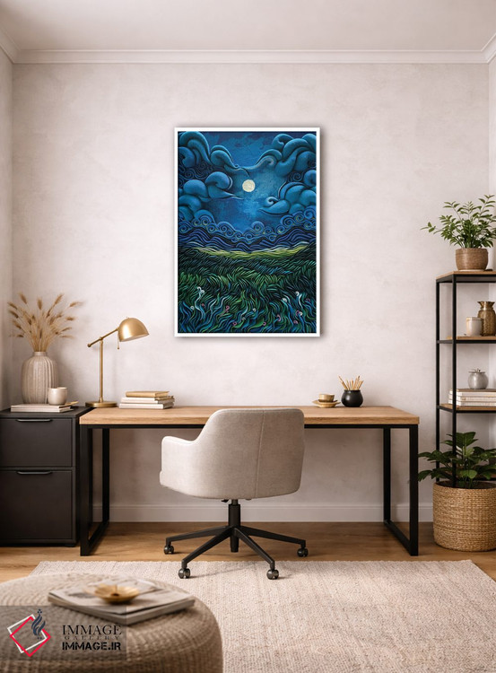 تابلو دکوراتیو شب افسانه ای اثر آلیسا لاریوشکینا - D4W