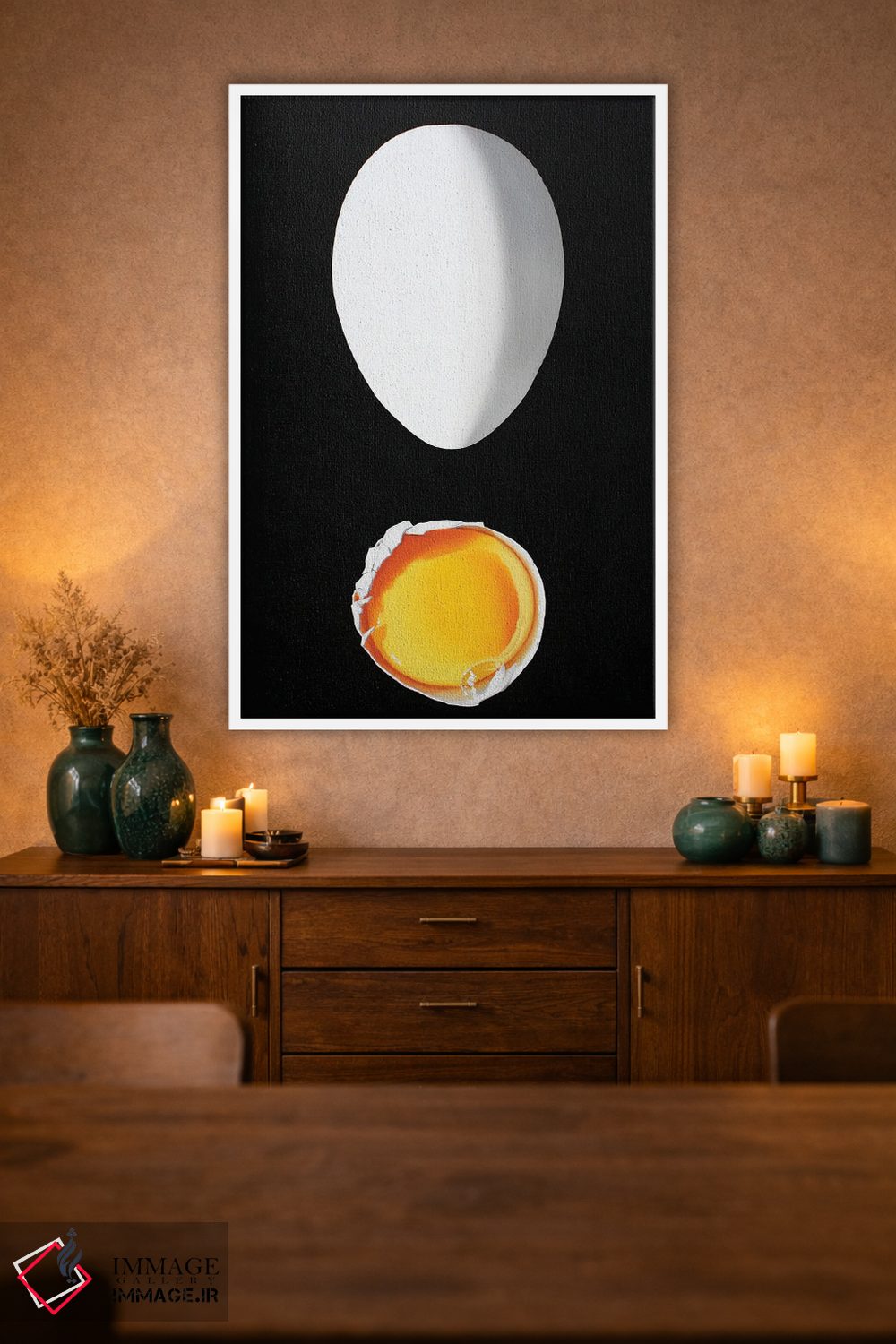 تابلو دکوراتیو دنبالم کن اثر لوسیا برگامینی - D1W