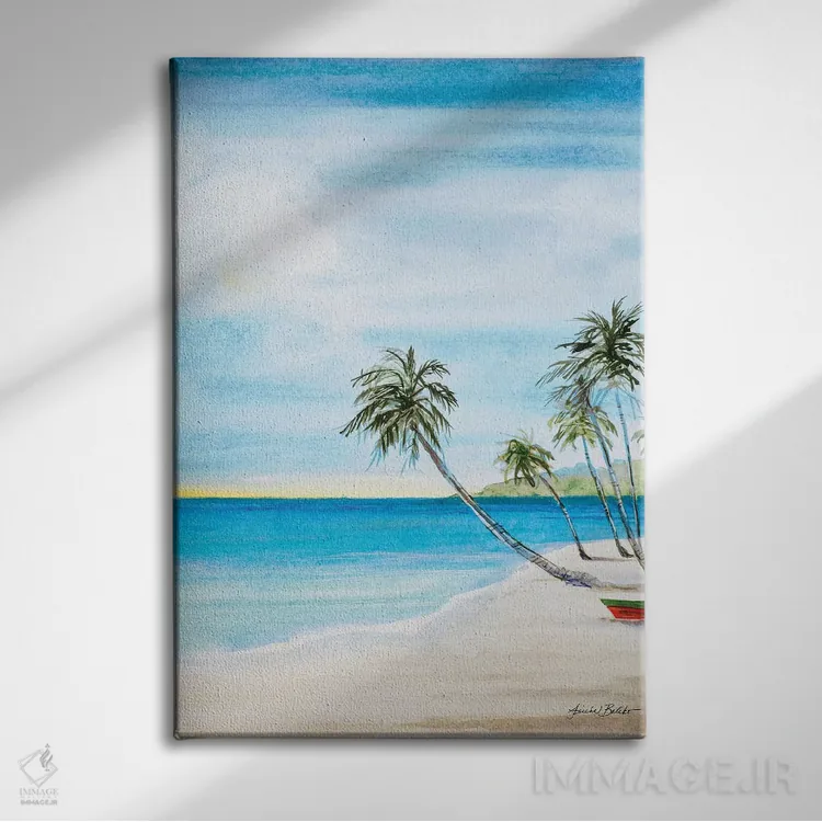 تابلو دکوراتیو راه خروج II اثر لیندا بالیکو - نمای روبهرو روی دیوار