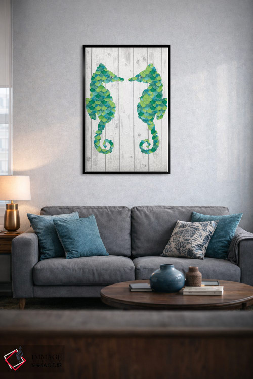 تابلو دکوراتیو ساحل شیشه دریایی II اثر لیندا برتل - D4B