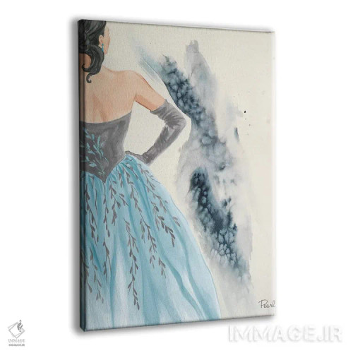 تابلو دکوراتیو عصر در پاریس II اثر لیندا بالیکو - نمای پرسپکتیو محصول