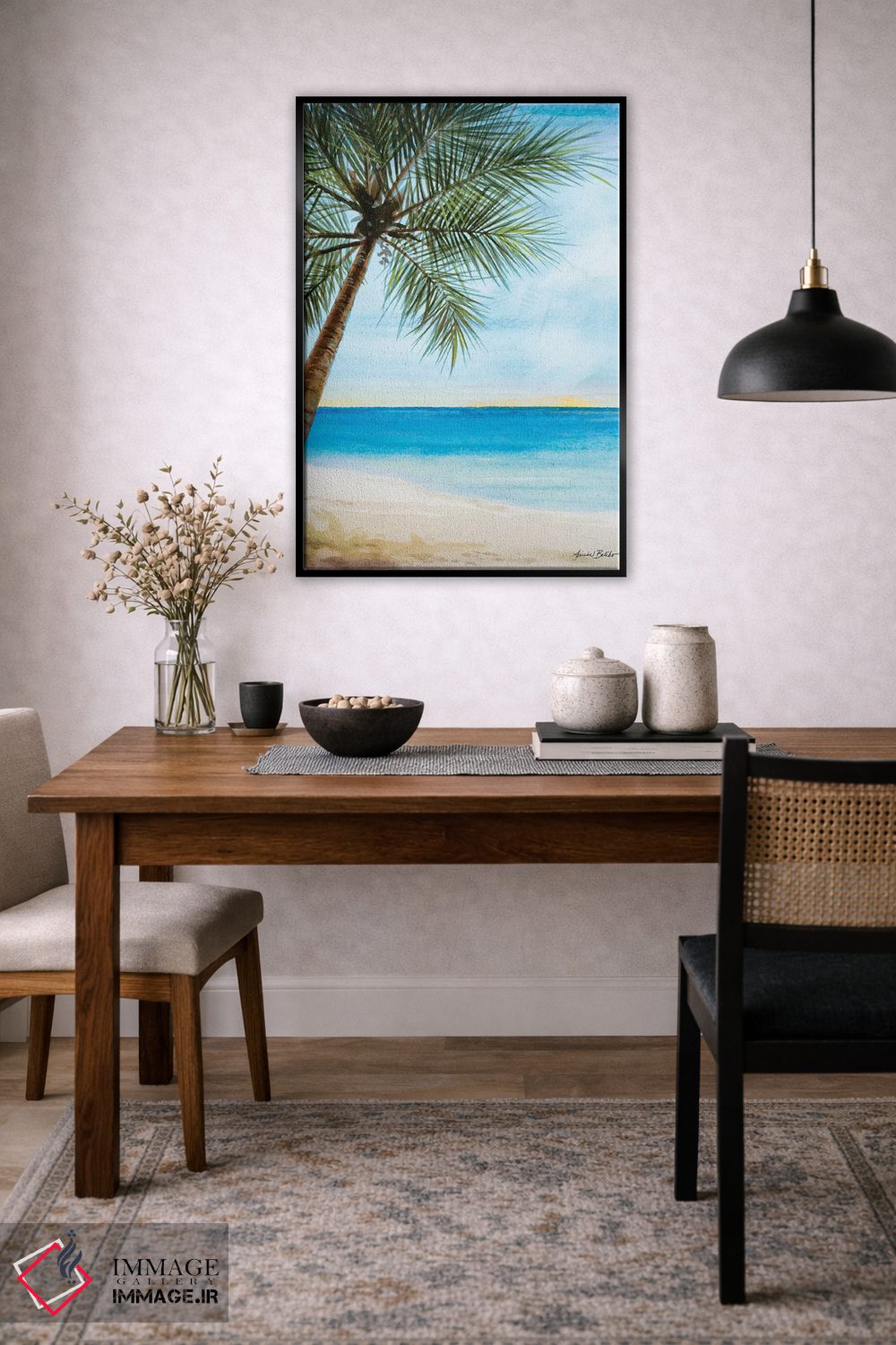 تابلو دکوراتیو راه خروج I اثر لیندا بالیکو - D6B