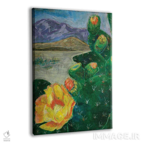 تابلو دکوراتیو گلابی خاردار اثر لیزا باترز - نمای پرسپکتیو محصول