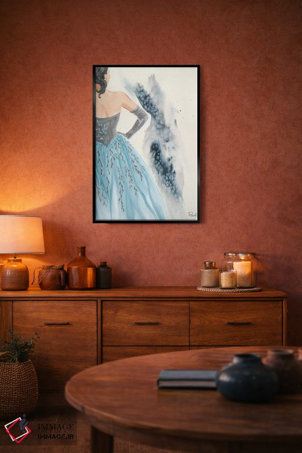 تابلو دکوراتیو عصر در پاریس II اثر لیندا بالیکو - D6B