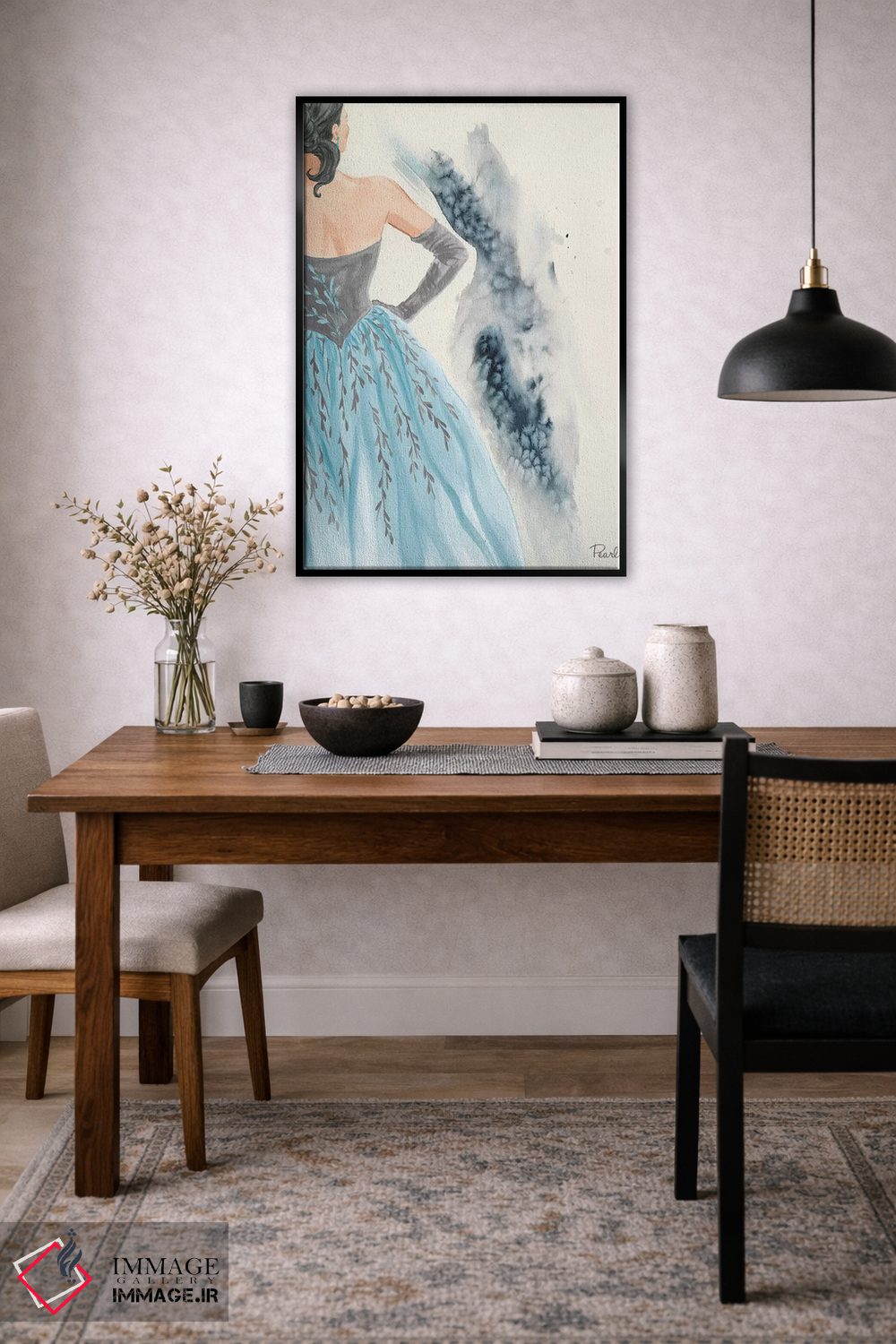 تابلو دکوراتیو عصر در پاریس II اثر لیندا بالیکو - D5B