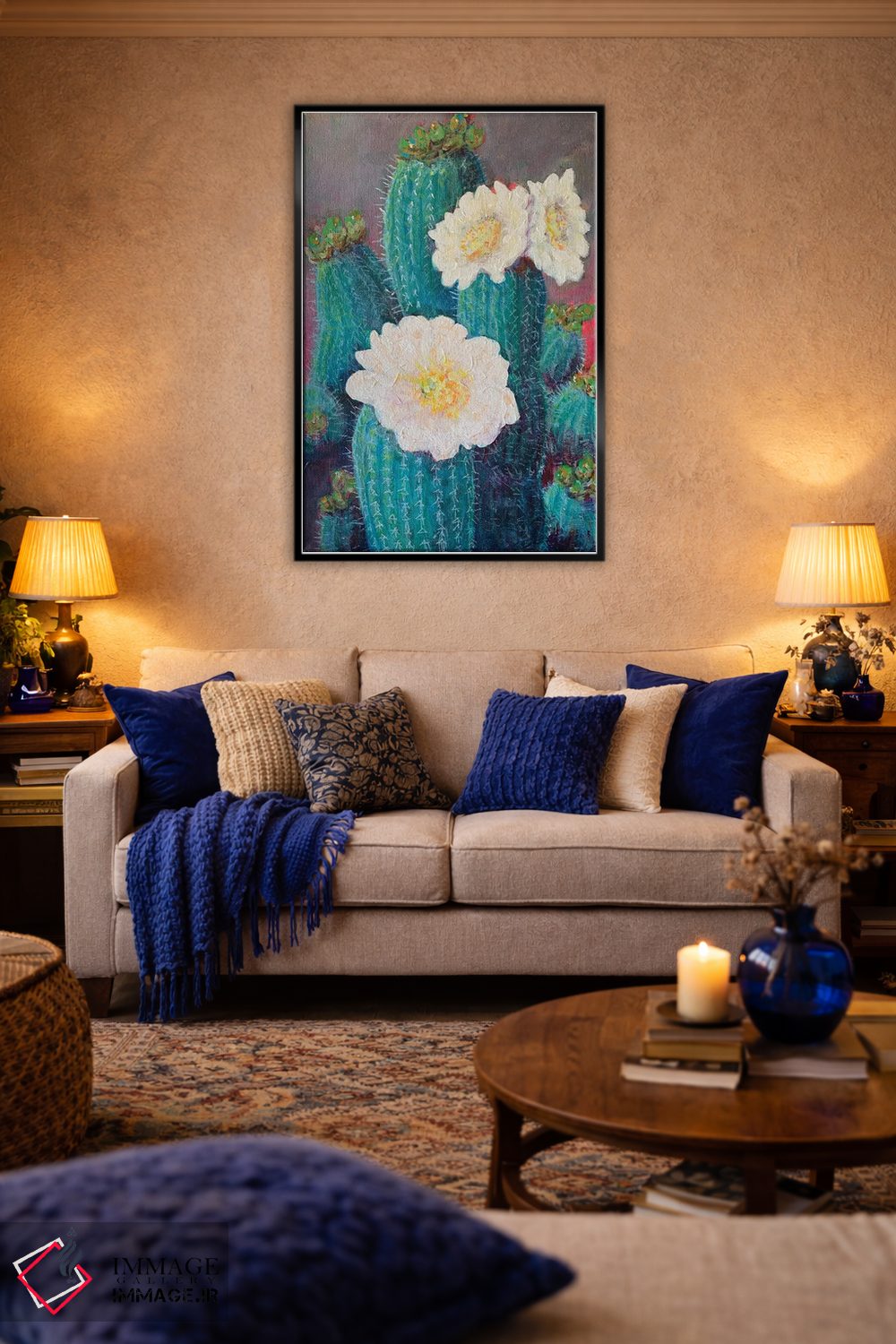 تابلو دکوراتیو کاپریانا اثر لیزا باترز - D3B