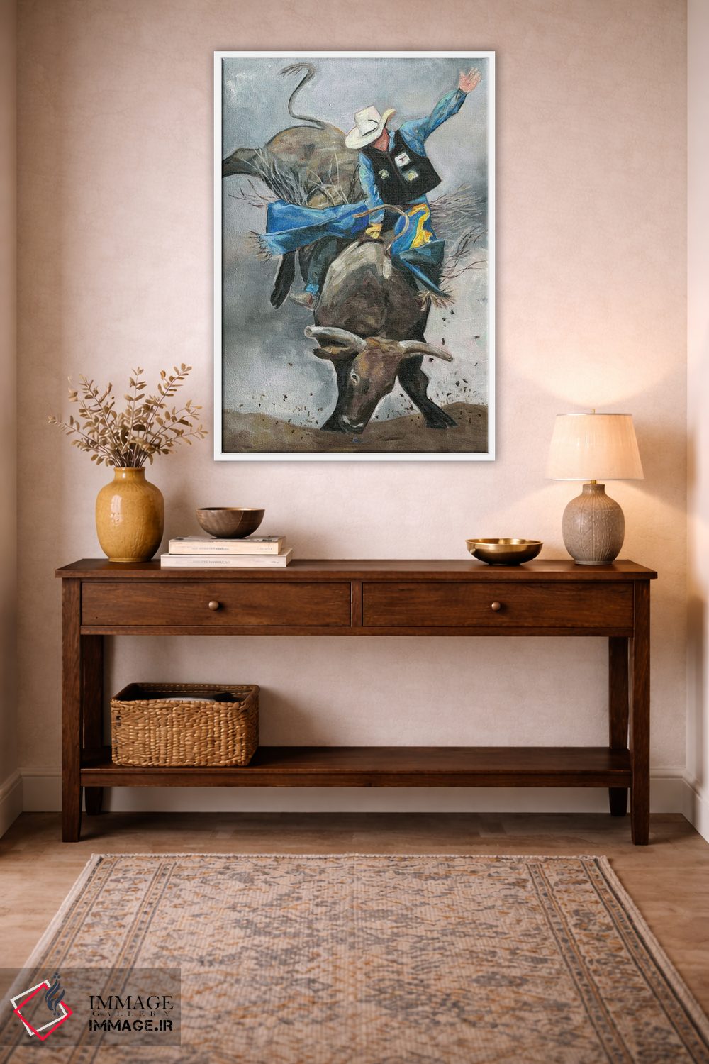 تابلو دکوراتیو آسمان ۹۰۱ اثر لیزا باترز - D3W