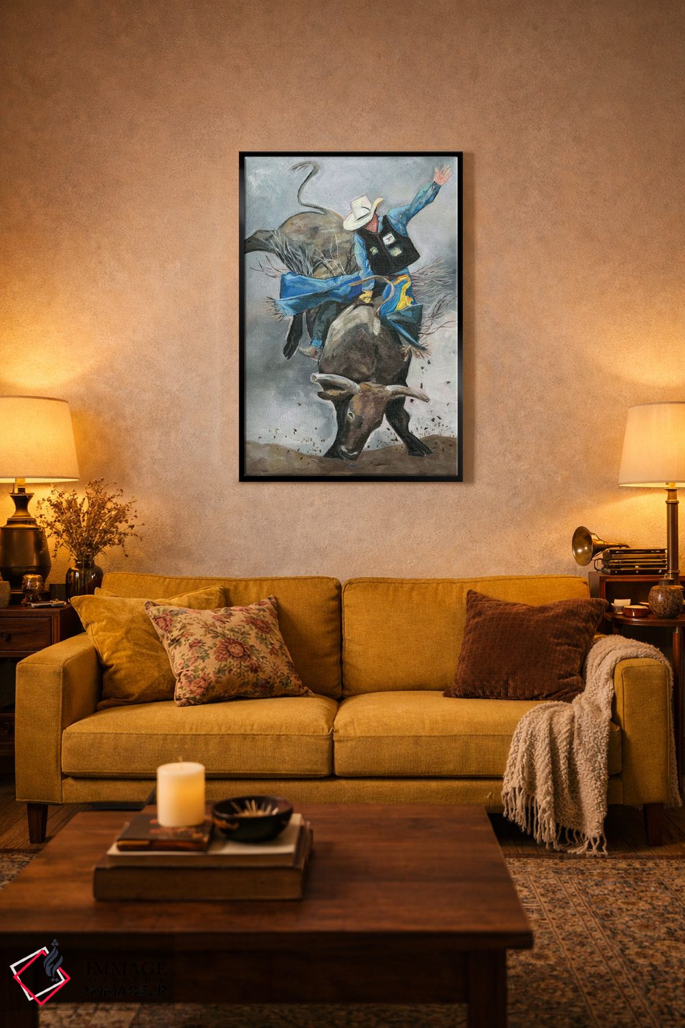 تابلو دکوراتیو آسمان ۹۰۱ اثر لیزا باترز - D5B