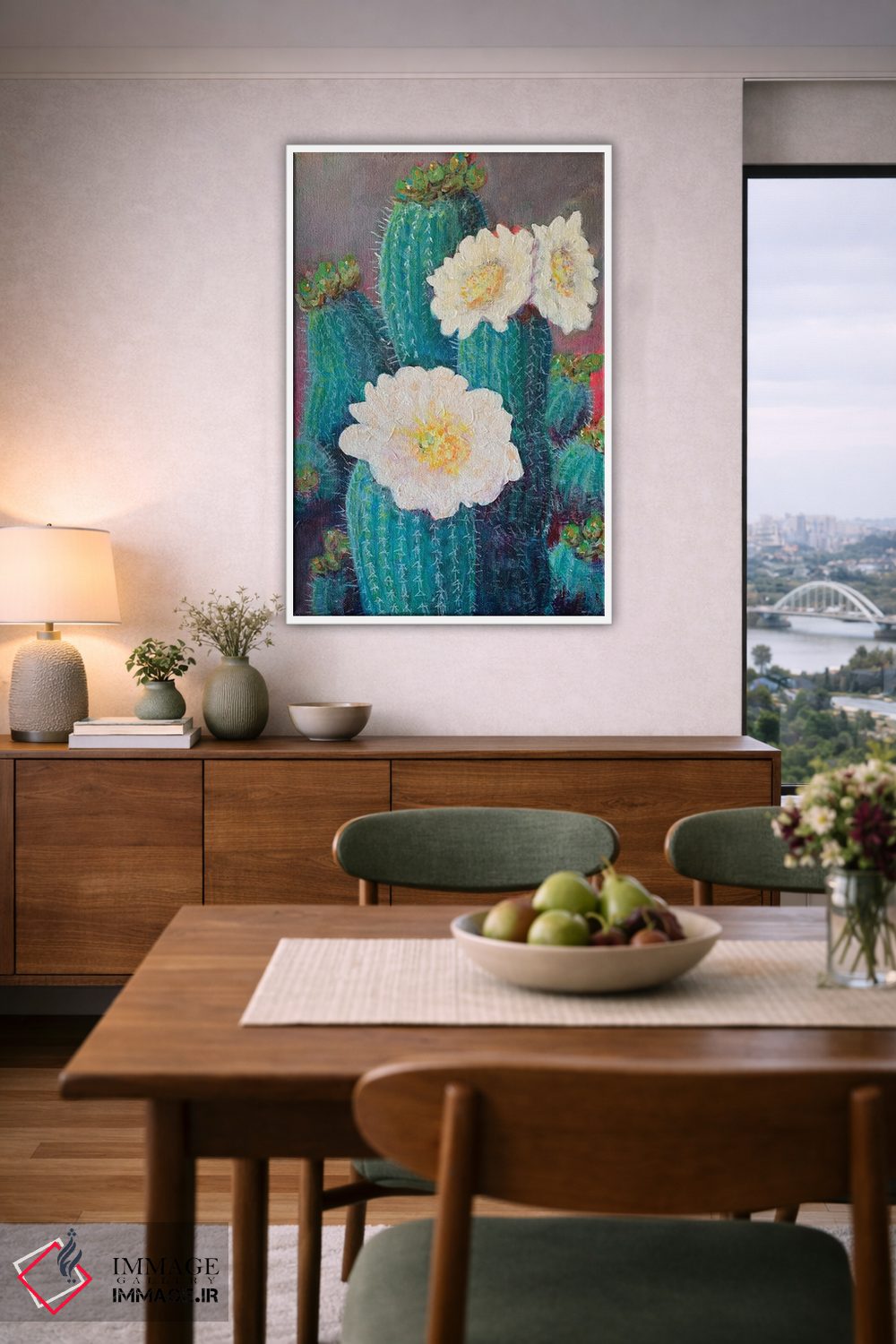 تابلو دکوراتیو کاپریانا اثر لیزا باترز - D5W