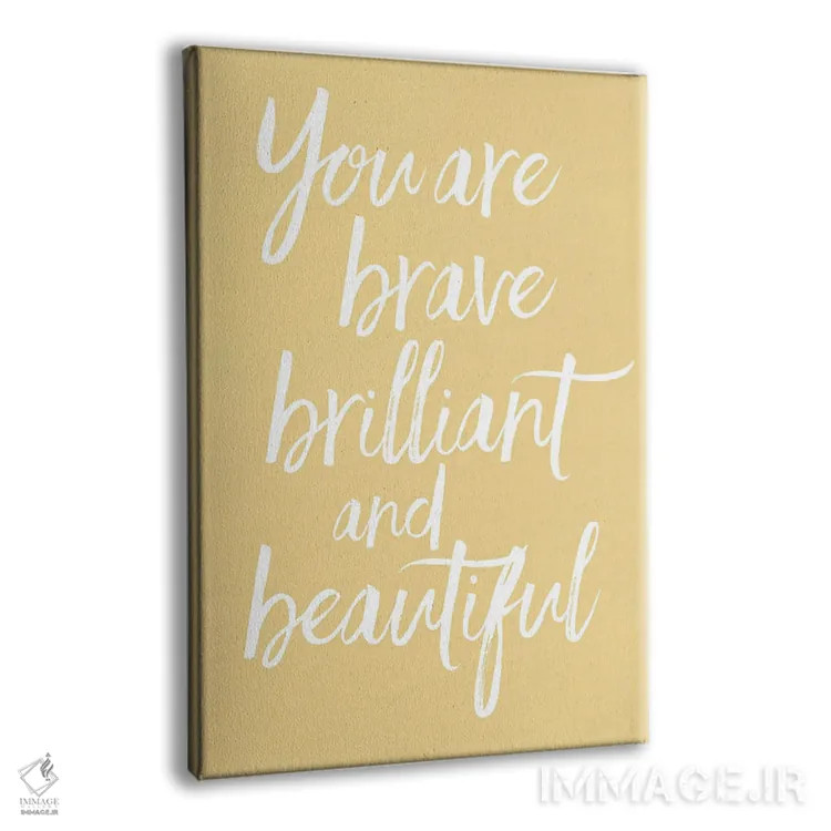 تابلو مدرن درخشان و زیبا اثر لولا بیژو و کمپانی - نمای پرسپکتیو محصول