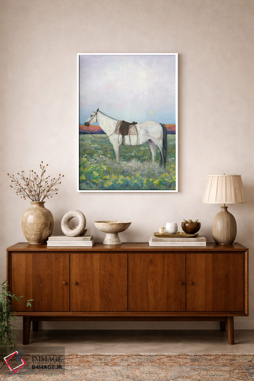 تابلو دکوراتیو حقیقی اثر لیزا باترز - D1W