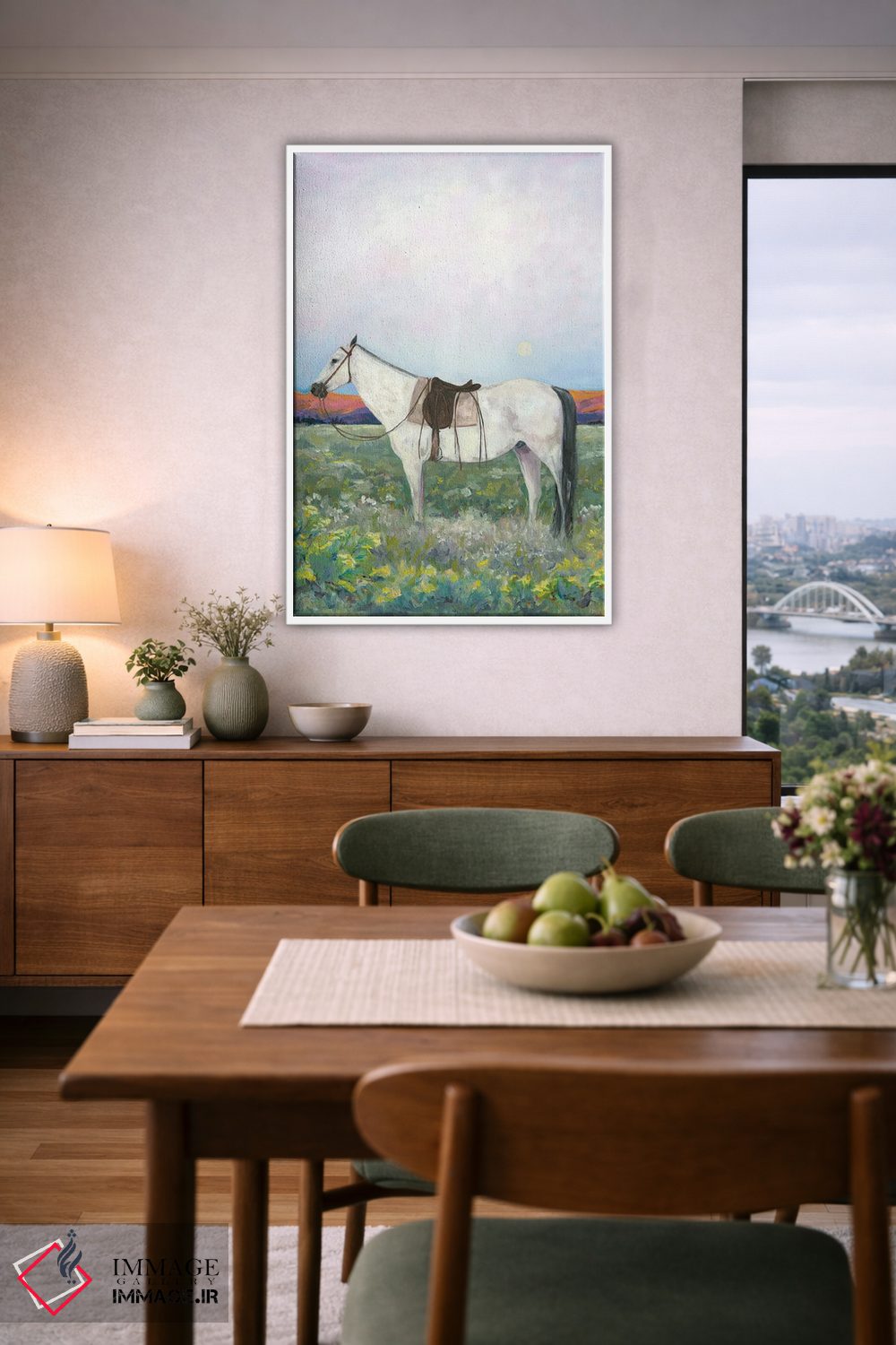 تابلو دکوراتیو حقیقی اثر لیزا باترز - D5W